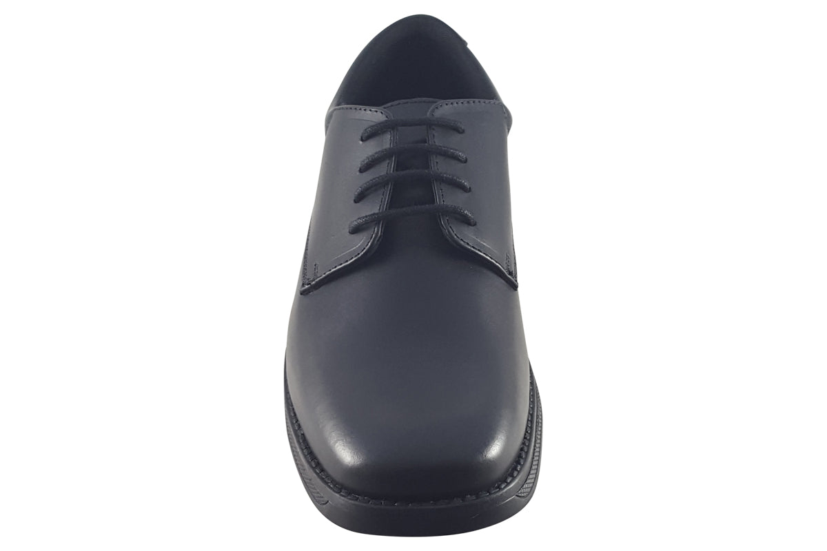 Term Footwear Tyson Clerk (W) Black Boys School Shoes