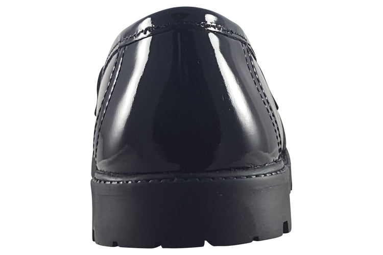 Term Footwear Willow Black Patent Girls School Shoes