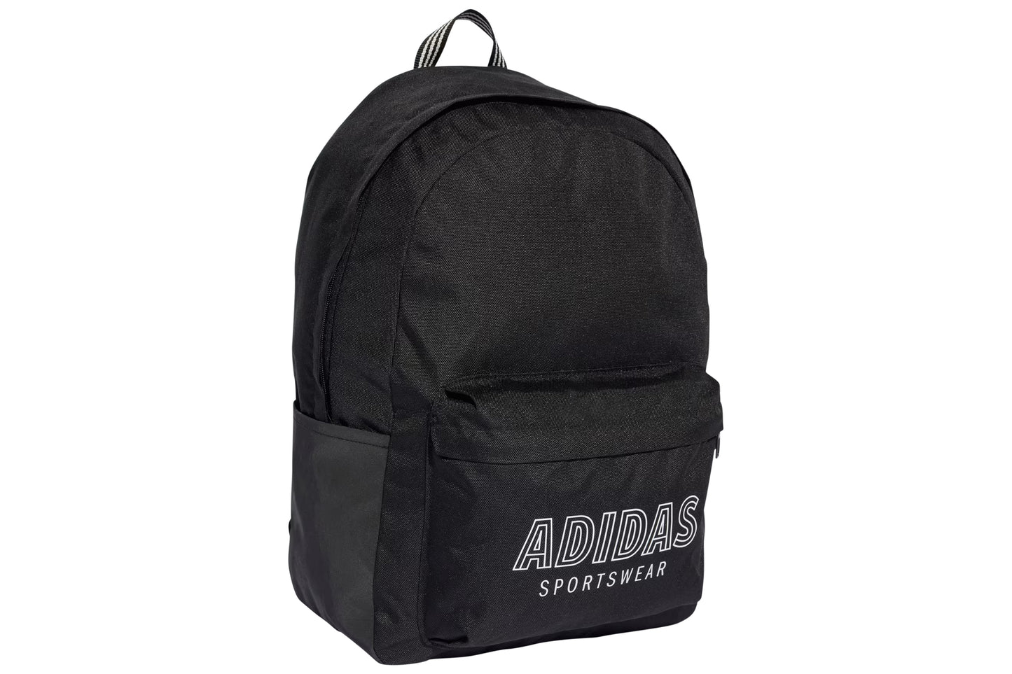 adidas JX9085 tiro boys school bags black white side