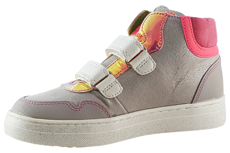 Agatha Betty Holo 221943B Grey Multi Girls Boots
