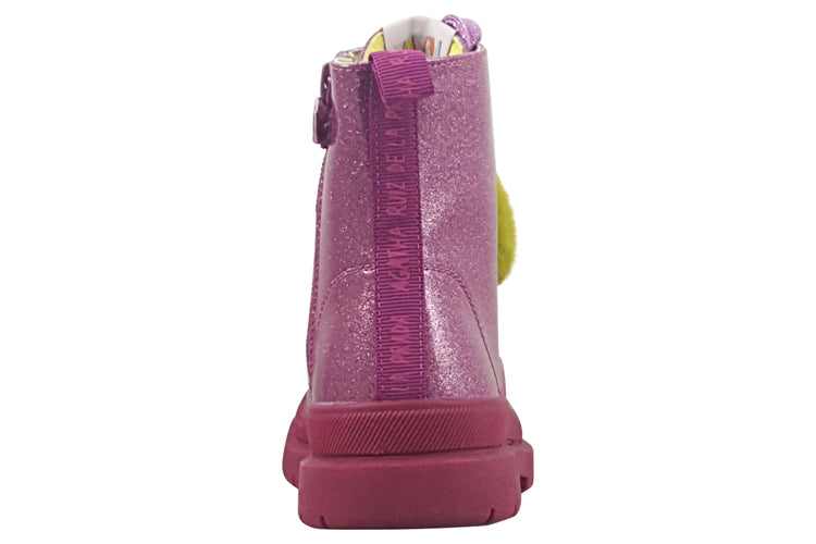 Agatha Mati 241961B Pink Glitter Girls Boots