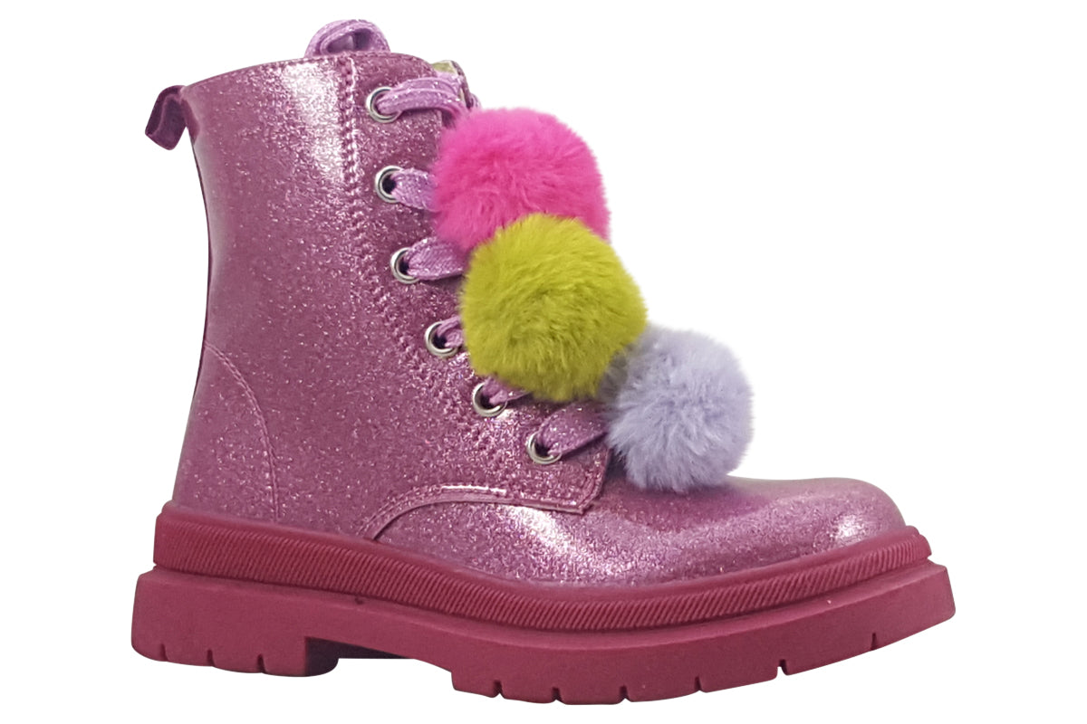 agatha mati pink glitter girls right