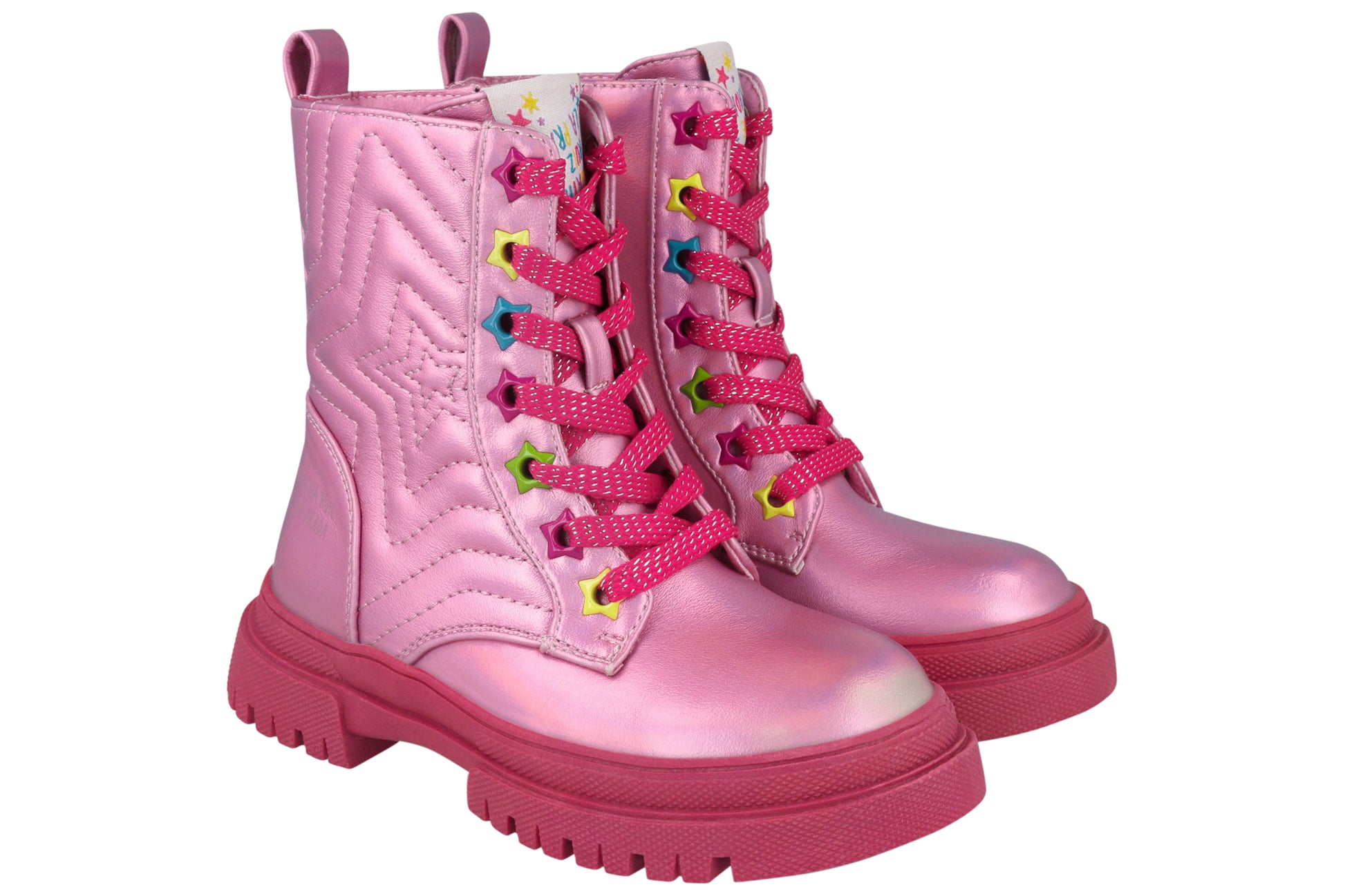 agatha-metalizado-girls-boots-pink-right-pair