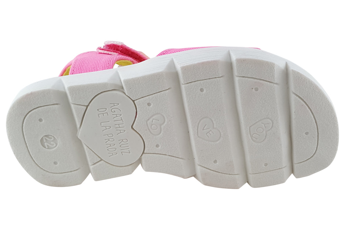 agatha mini ice sdl pink girls sole
