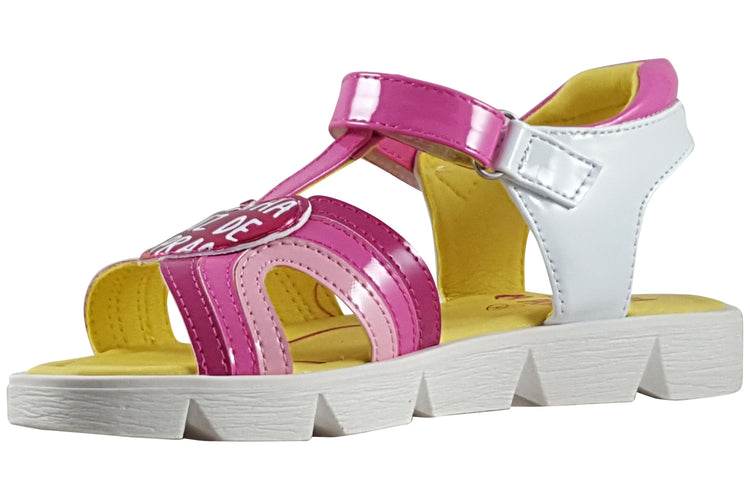 Agatha Smile SDL 242972B Pink/Multi Girls Sandals