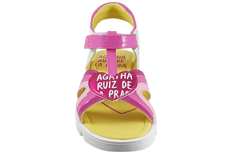 Agatha Smile SDL 242972B Pink/Multi Girls Sandals