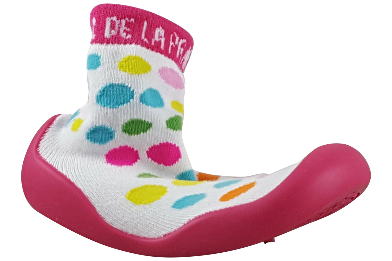 agatha socks girls slippers white multi right