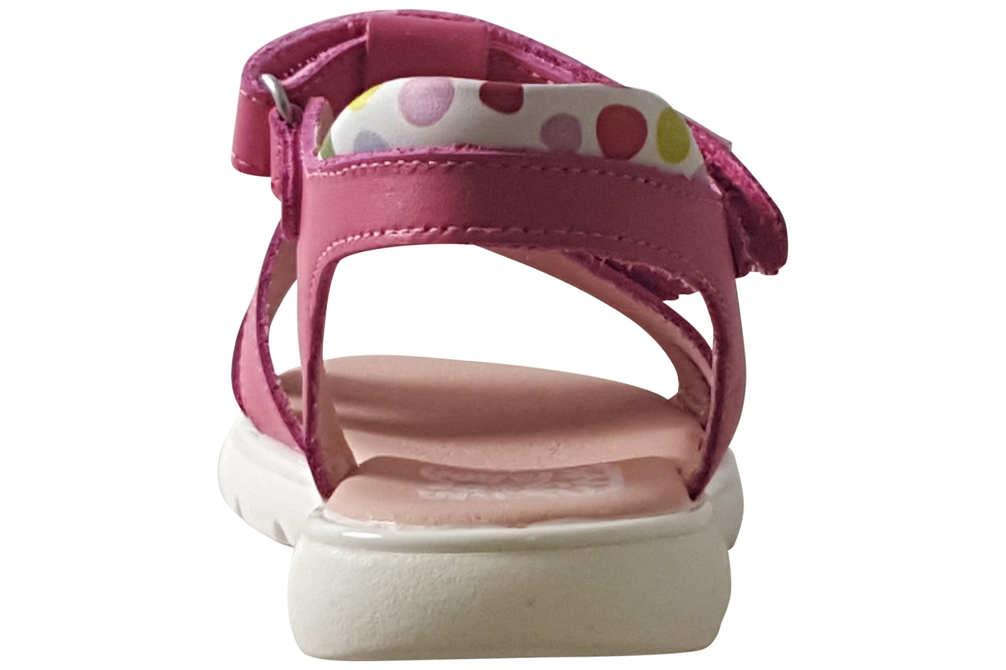 Agatha Spotty Heart Sdl 262961A Fuchsia Girls Sandals