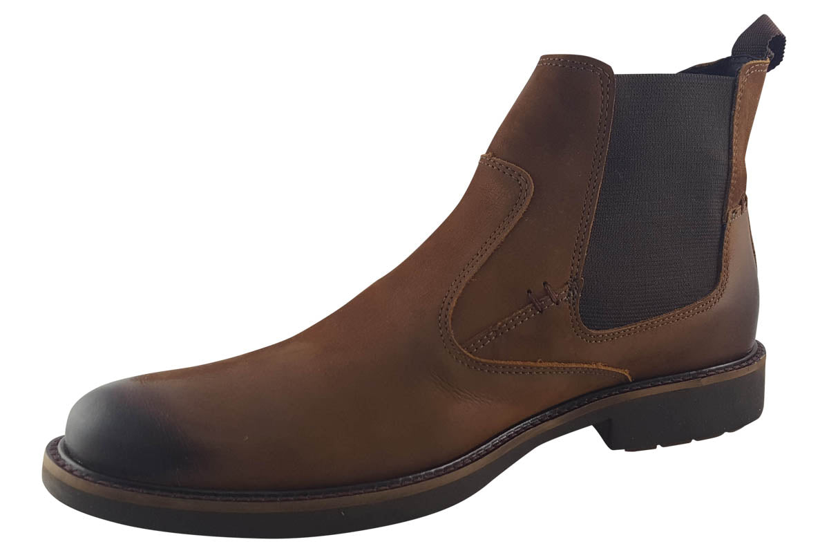 anatomic and co garibaldi cognac mens left