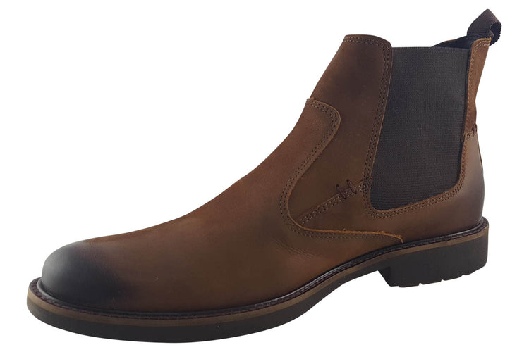 Anatomic & Co Garibaldi Cognac Mens Boots