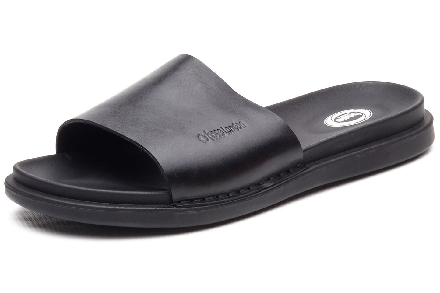 Base London Albany Black Mens Sandals