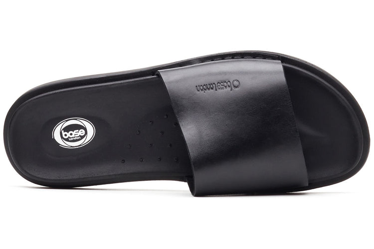 Base London Albany Black Mens Sandals
