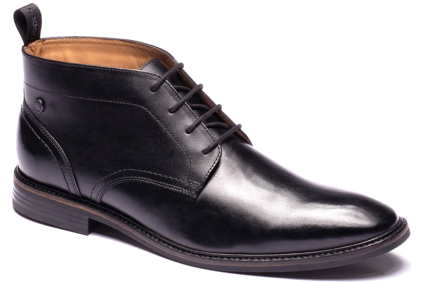 Base London Belgrave Black Mens Boots