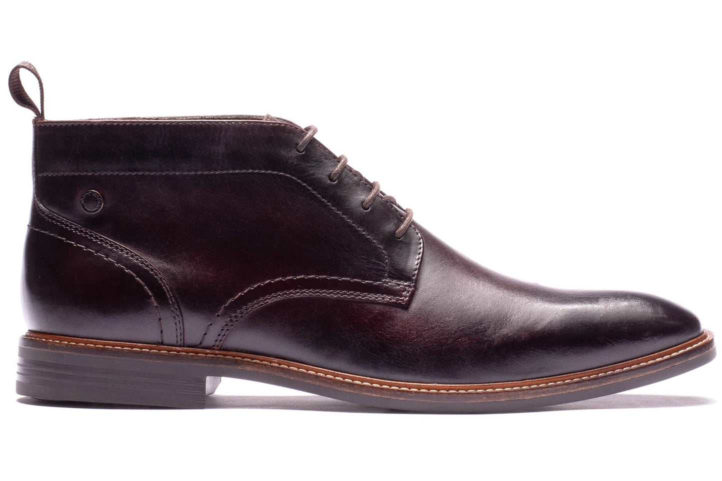 Base London Belgrave Washed Brown Mens Boots