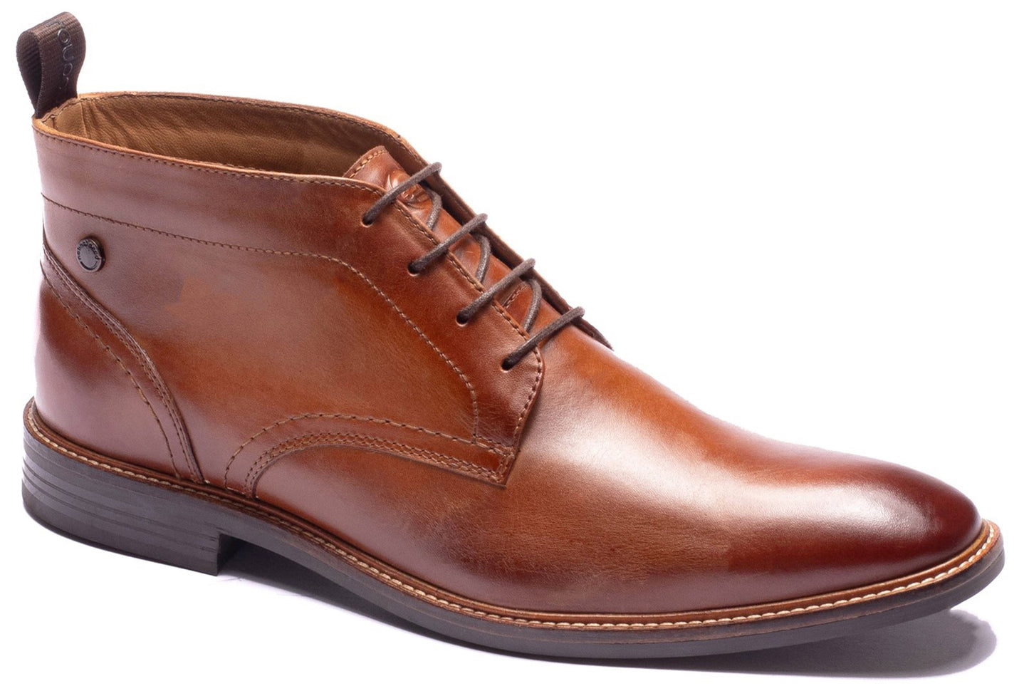 Base London Belgrave Washed Tan Mens Boots