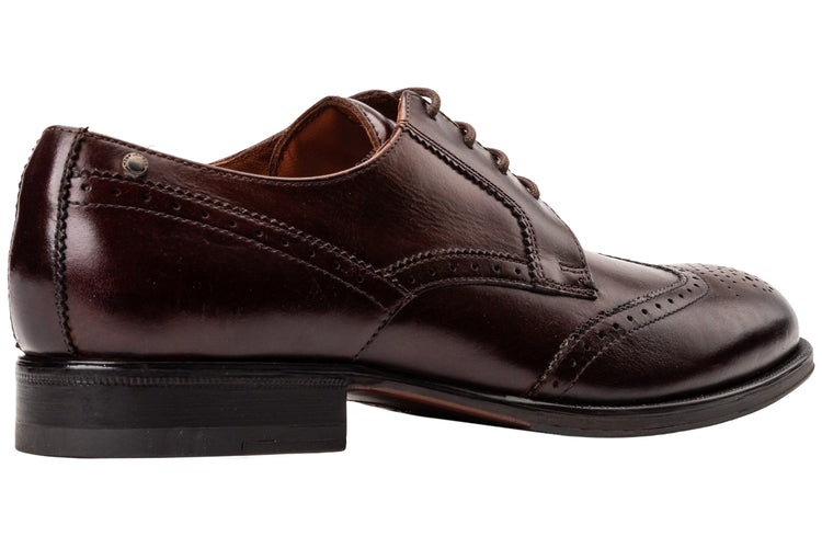 Base London Bell Washed Brown Mens Shoes