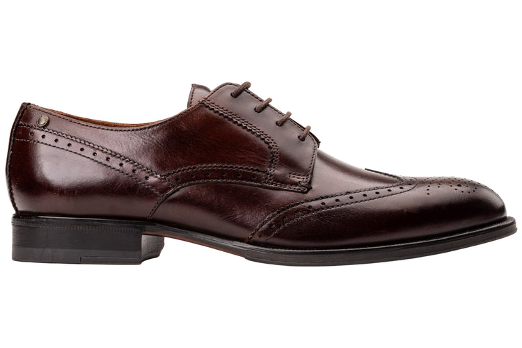 Base London Bell Washed Brown Mens Shoes