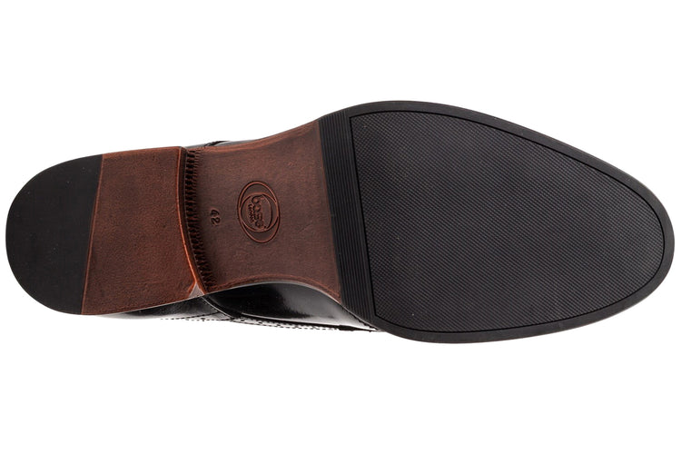 Base London Bell Hi Shine Black Mens Shoes