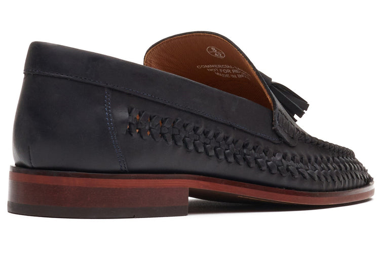 Base London Bracken Navy Mens Shoes