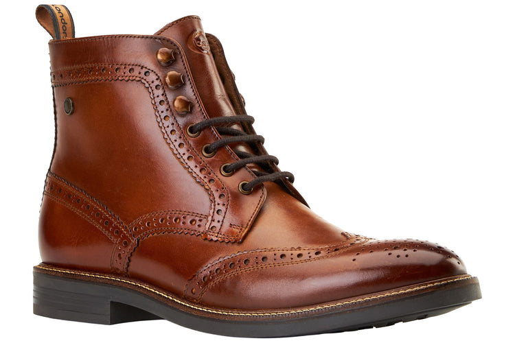 Base London Bristol Washed Tan Mens Boots