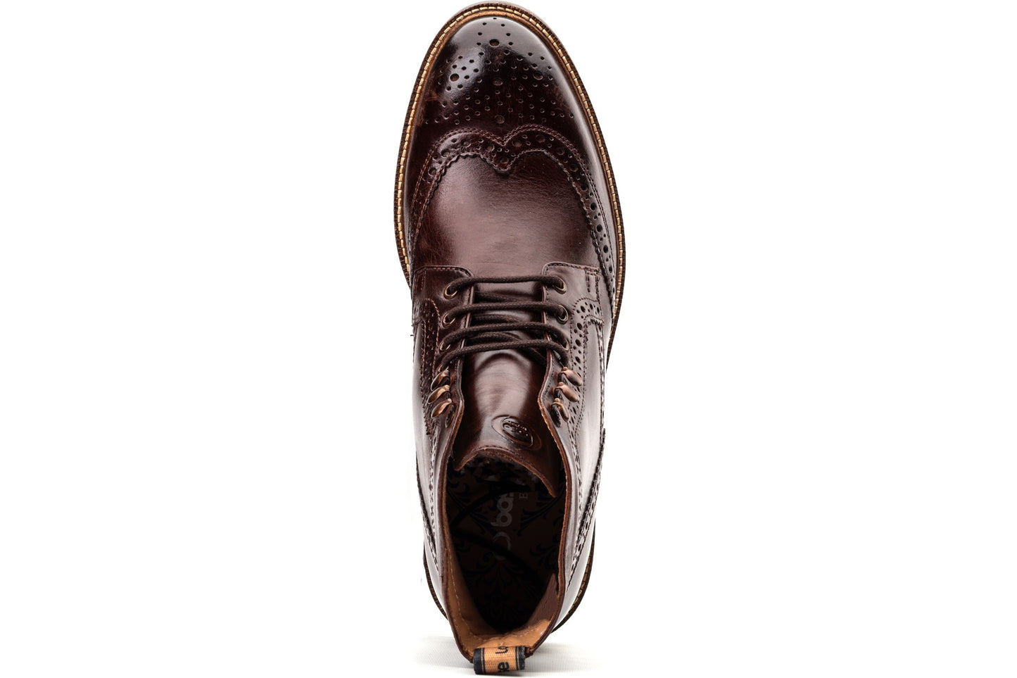 Base London Bristol Washed Brown Mens Boots