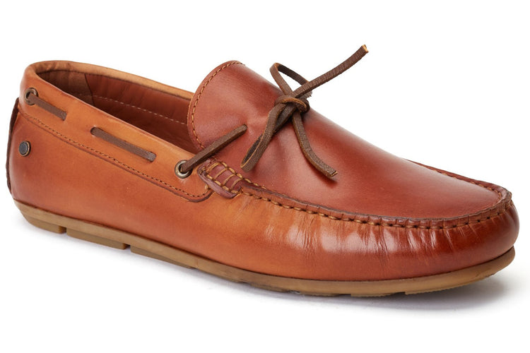 Base London Brooks Burnt Tan Mens Shoes