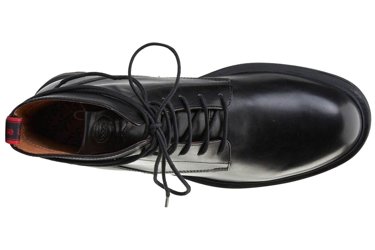 Base London Brunel Waxy Black Mens Boots