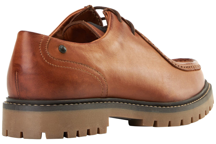Base London Carbon Pull Up Tan Mens Shoes