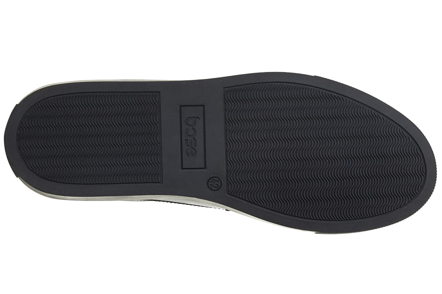 Base London Clapton Washed Black Mens Trainers