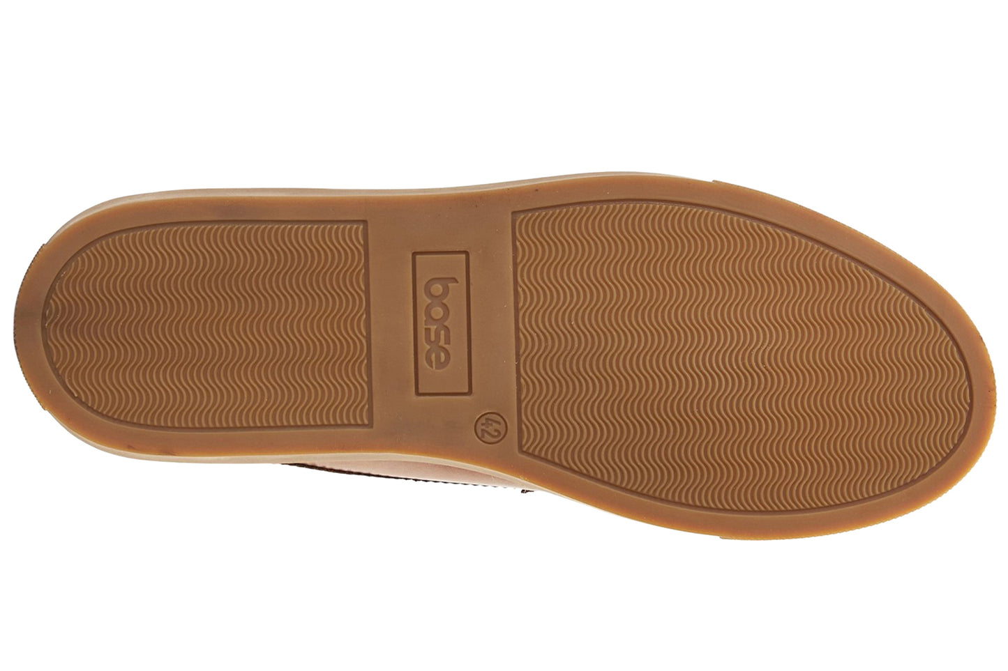 Base London Clapton Washed Tan Mens Trainers