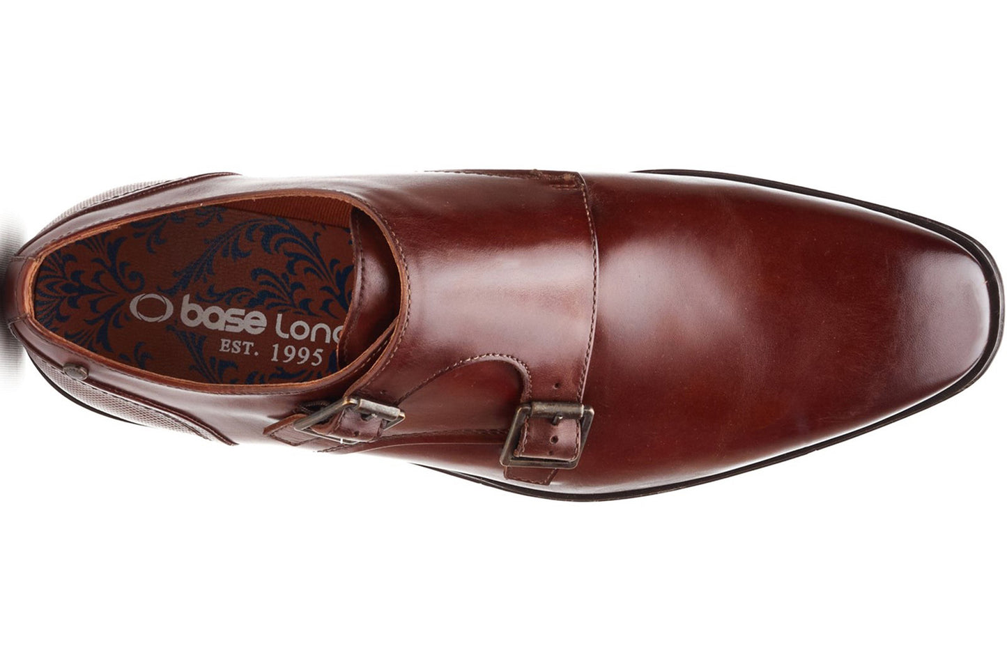 Base London Cleric Burnt Tan Mens Shoes