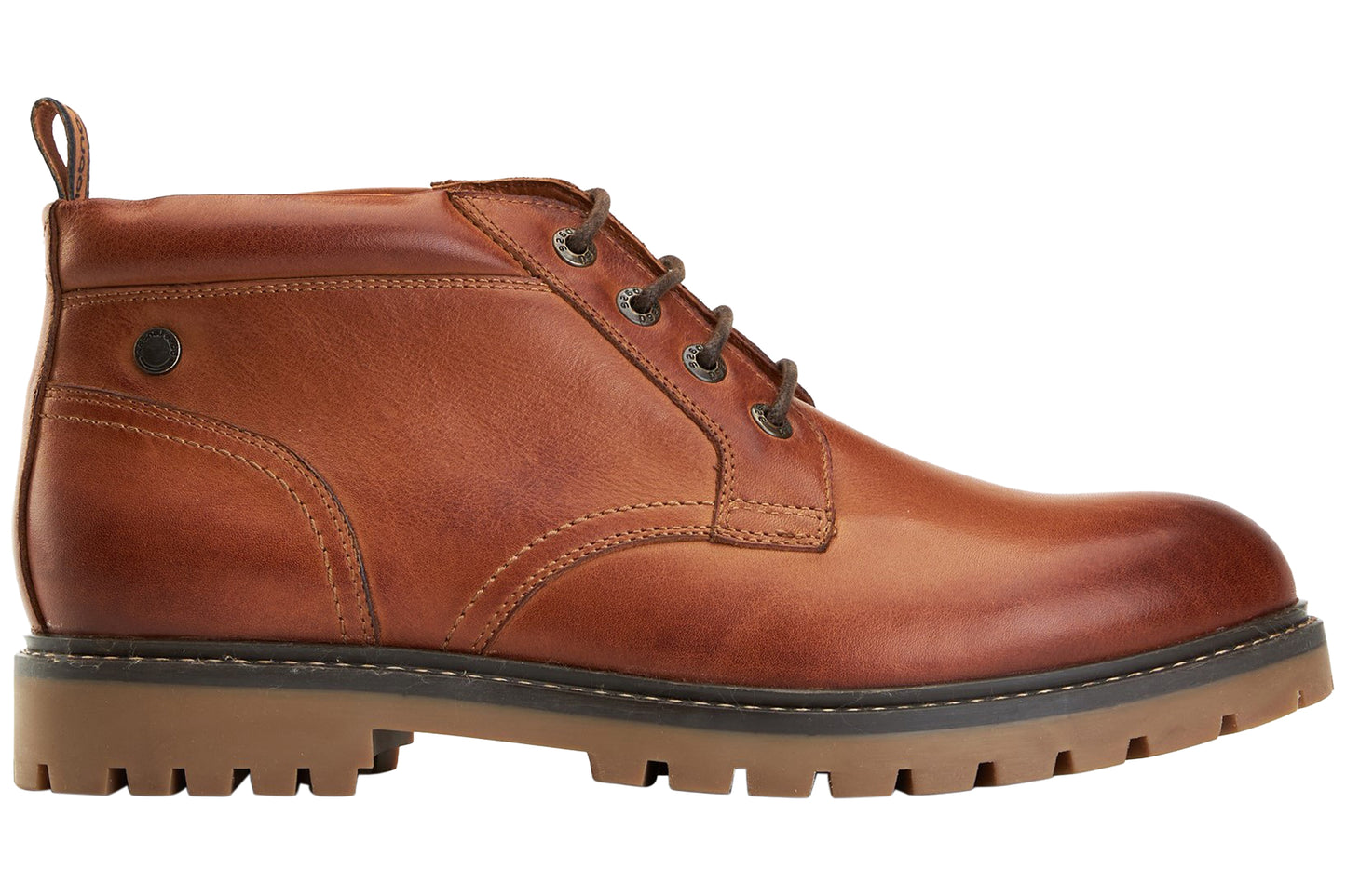 Base London Cobalt Pull Up Tan Mens Boots