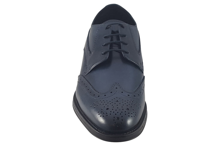 Base London Cochran Waxy Navy Mens Shoes