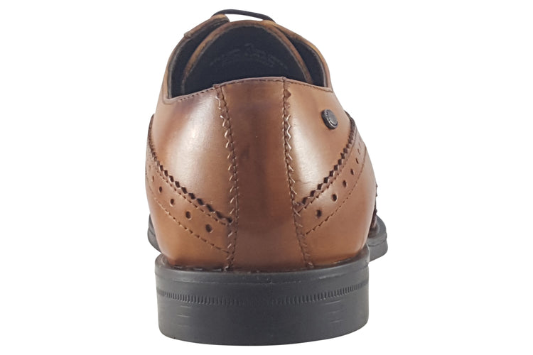 Base London Cochran Waxy Tan Mens Shoes
