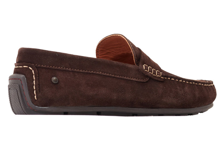Base London Collins Dark Brown Mens Shoes