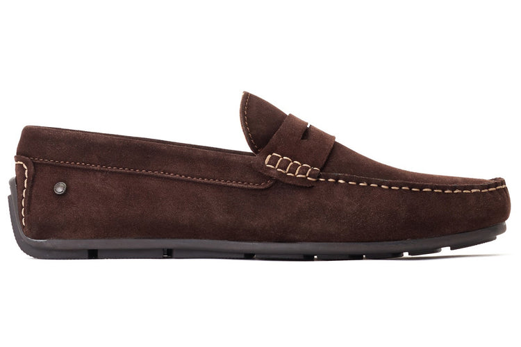 Base London Collins Dark Brown Mens Shoes