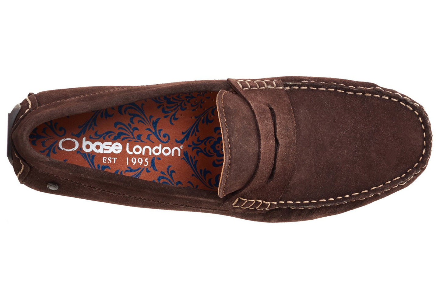 Base London Collins Dark Brown Mens Shoes