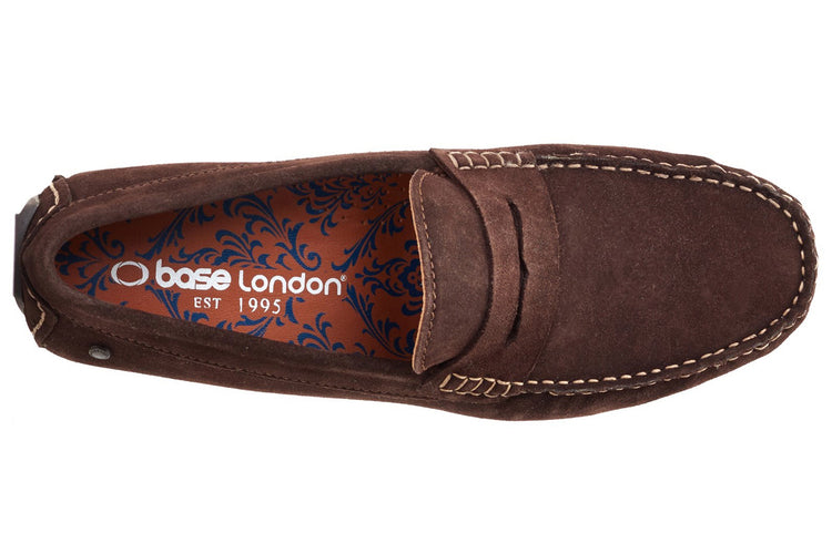 Base London Collins Dark Brown Mens Shoes