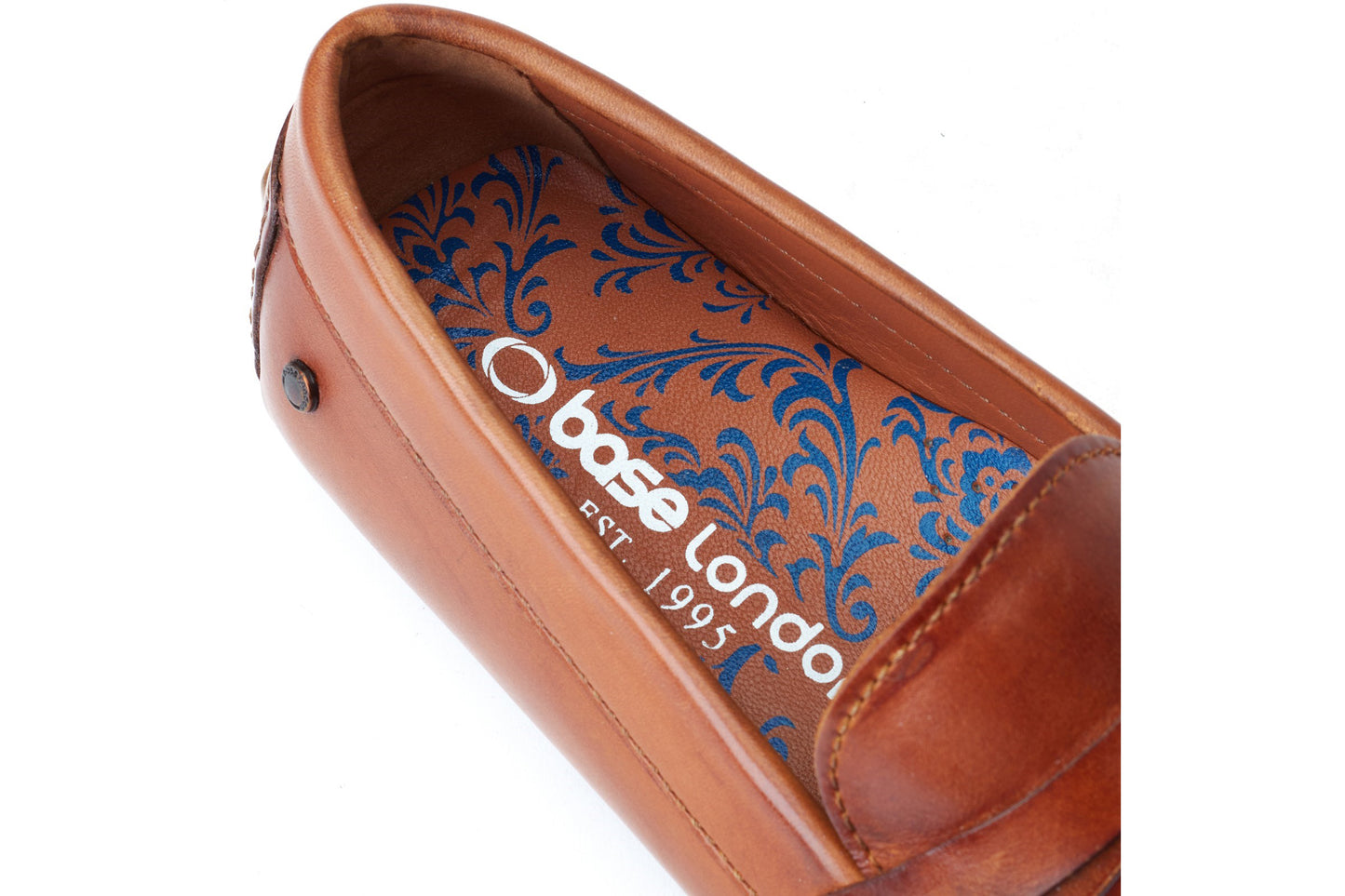 Base London Collins Washed Tan Mens Shoes