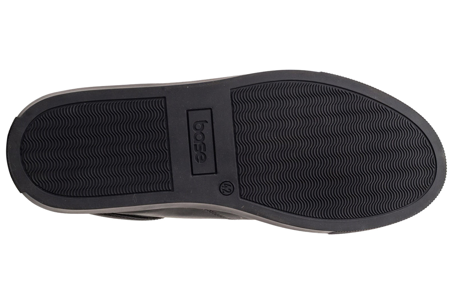 Base London Dalston Pull Up Black Mens Shoes