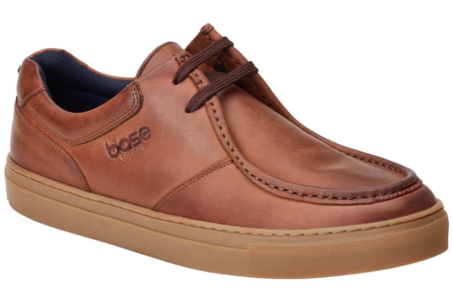 Base London Dalston Pull Up Brown Mens Shoes