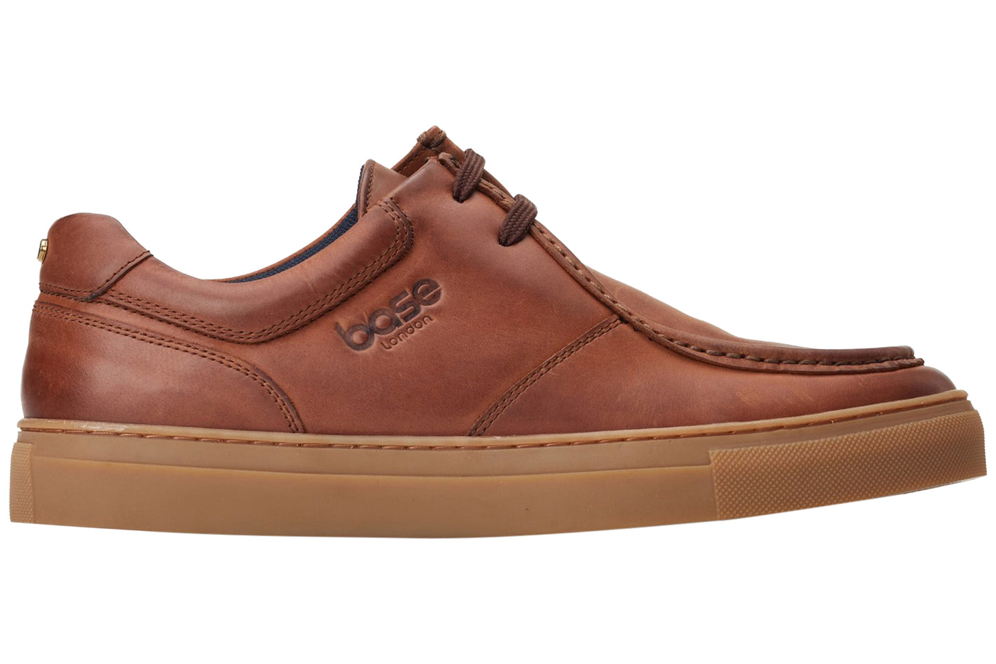 Base London Dalston Pull Up Brown Mens Shoes
