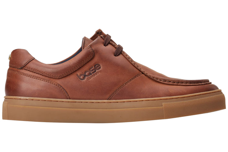 Base London Dalston Pull Up Brown Mens Shoes