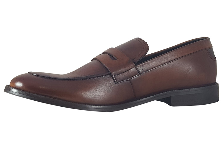 Base London Danbury Burnished Tan Mens Shoes