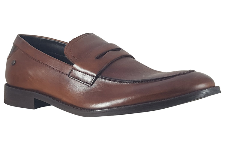 Base London Danbury Burnished Tan Mens Shoes
