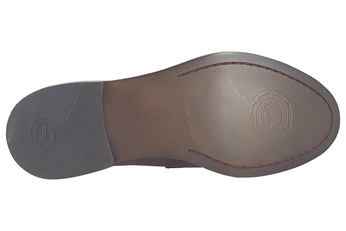 base london danbury burnished tan mens shoes sole