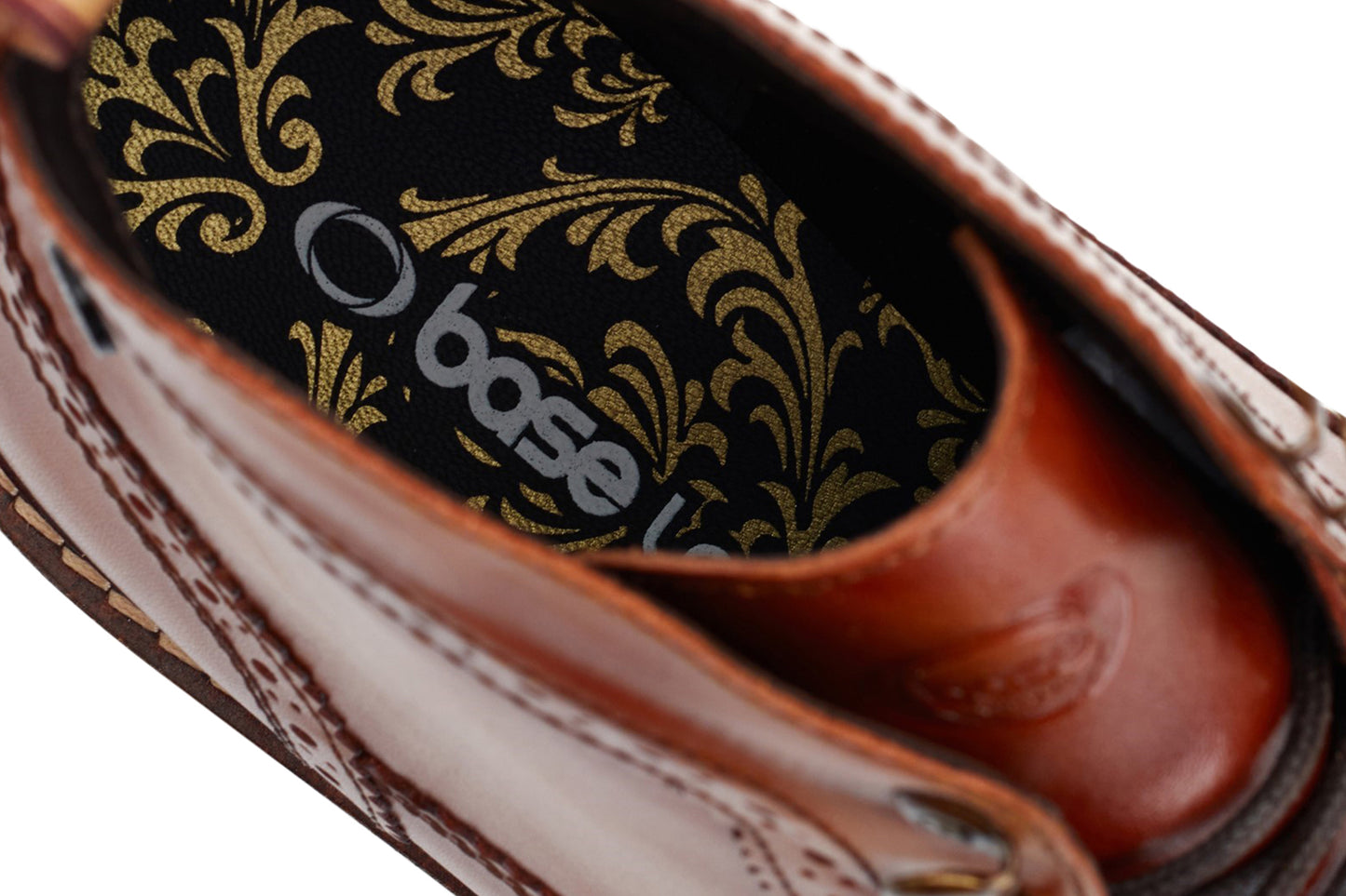 Base London Dealer Burnished Tan Mens Boots