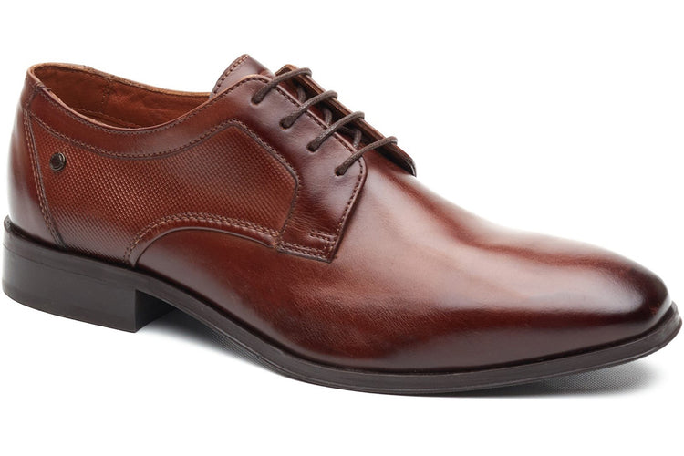 Base London Dome Burnt Tan Mens Shoes