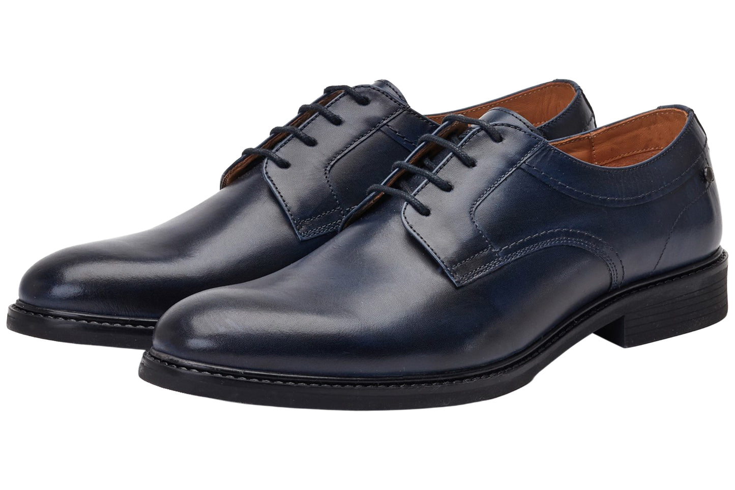 Base London Drake Waxy Waxy Navy Mens Shoes