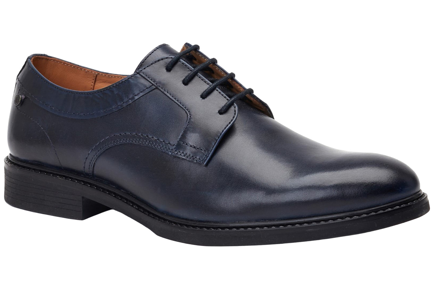 Base London Drake Waxy Waxy Navy Mens Shoes